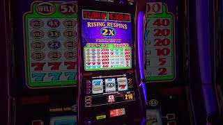 Rising respin double strike slots casino [upl. by Nirrek]