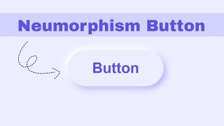 Neumorphism Button using HTML and CSS  UIUX Design Development  synomous [upl. by Read]