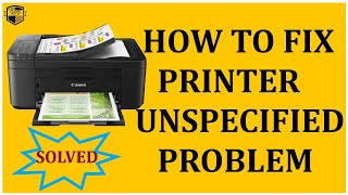 Printer Problem Fix UNSPECIFIED DEVICE on Windows  Printer Install Drivers [upl. by Radmilla528]