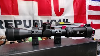 CVlife 2x7x32 budget rifle scope Lets unbox it and take a look at it [upl. by Cida423]