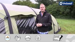 Outwell Tent Harrier XL  2014  Innovative Family Camping [upl. by Acsisnarf954]