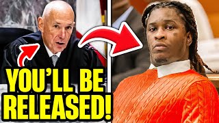 BREAKING Young Thug Cries Hearing RELEASE DATE In Court [upl. by Netsirhk261]