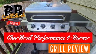 BEST Budget Gas Grill Under 300 CharBroil Performance 4Burner [upl. by Raybourne123]