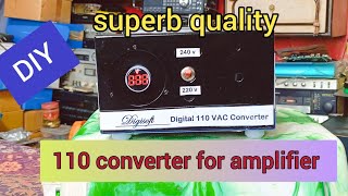 ☑️How to make 220 to 110 step down converter for amplifier👍 [upl. by Busby]