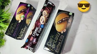 Dark Fantasy Coffee Fills vs Dukes Cream 4 Fun vs Choco Nut Fills  Biscuit 🍪Cookies 🍪 🍪 [upl. by Kinzer]