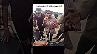 Live Bike Crsh With PaPa Ki pari😡🤬🤯shortsmotovlog youtubeshorts ridershorts shortvideo viral [upl. by Leiria]