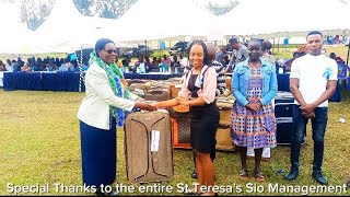 Awarding of KCSE Best Performers during the AGM Ceremony at StTeresas Sio High School [upl. by Kcirddahc]