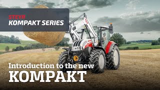 INTRODUCTION TO THE NEW STEYR 4120 KOMPAKT WITH S3814T [upl. by Atinek]