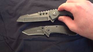 Kershaw Cryo 2 Tanto Black Wash  Thoughts [upl. by Enifesoj]