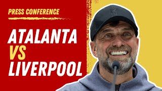 Atalanta vs Liverpool  Jurgen Klopp PreMatch Press Conference [upl. by Patton]