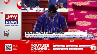 Finance Ministers Dr Amin Adam presentation of 2024 midyear budget review before Parliament [upl. by Attennhoj]