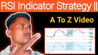 RSI Indicator Trading Strategy  How To Use RSI Indicator Strategy  trading strategy [upl. by Annayram]