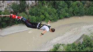 VLOG SUMMER 2018  SOCHI SKYPARK BUNGY 69  Прыжок с тарзанки на мосту Skybridge [upl. by Ancier]