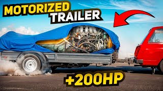 Boosting a Ladas performance with a 1JZpowered trailer [upl. by Cherianne]