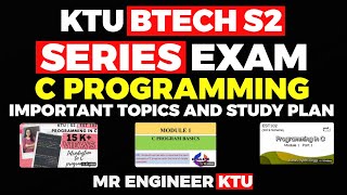 C PROGRAMMING 🔥 IMPORTANT TOPICS KTU BTECH S2  MR ENGINEER KTU 🔥 [upl. by Annaillil]