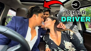 Uber Driver Ne kiya Kiss girlfriend Ko Boyfriend ke Samne  Uber Prank Canbee lifestyle [upl. by Nevyar692]