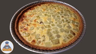 Réussir la tarte à la rhubarbe Ma recette facile et rapide [upl. by Llennol]