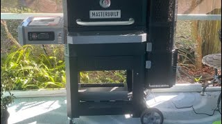 Masterbuilt MB20040221 Gravity Series 800 Digital Charcoal Griddle Grill and Smoker Combo Review [upl. by Aisatsan]