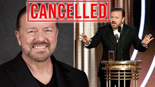 Ricky Gervais Getting Cancelled For This Joke [upl. by Ellenid]