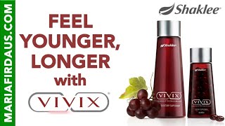 Shaklee VIVIX  Feel Younger Longer MariaFirdaus [upl. by Francisca119]