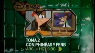 Promo quotToma 2 con Phineas y Ferbquot en Disney XD [upl. by Hadias304]