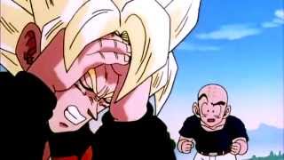 Krillin hits Goku with a rock HD [upl. by Sivatco]