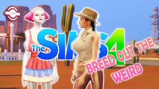 using our Sims to BREED OUT THE WEIRD  Sims 4 [upl. by Elkcim]