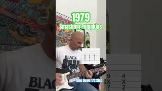 1979 Smashing Pumpkins Guitar Lesson  Tutorial smashingpumpkins billycorgan guitar lessons [upl. by Aruabea]