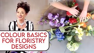 Fundamentals of Floristry The Basics of Colour in Floral Designs [upl. by Anhoj]