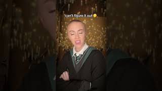 dracos in his red era dracomalfoy harrypotter taylorswift red erastour trouble cover parody [upl. by Notsirk259]