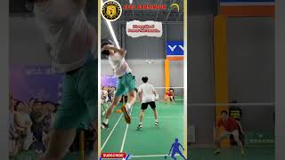 Zheng Siwei Power Full Smash shorts badminton trending viralvideo youtubeshorts [upl. by Anaugal520]