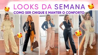 LOOKS DA SEMANA DO MEU ANIVERSÁRIO  CONFORTÁVEL E CHIQUE [upl. by Tillie479]