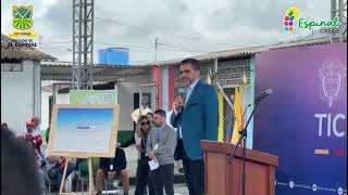 Alcalde firma convenio para construcción y dotación del Centro PotencIA [upl. by Neelyahs938]