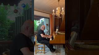 DingADong Teach In piano improvisation popcover dingdong grandpiano music pianomusic [upl. by Ynittirb]