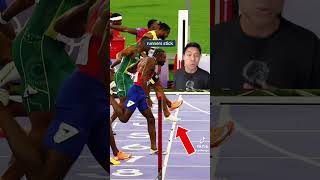 Noah lyles 100m win explained noahlyles olympics2024 [upl. by Retnuh]