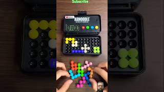 Kanoodle educational puzzle game mindgame satisfying braingamesiqchallenge ytshorts shorts [upl. by Eerihs]