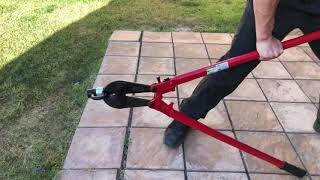 42” Bolt Cutters vs U Lock [upl. by Isied]