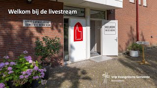 Dankdienst bij de Vrije Evangelische Gemeente Bennekom 6 november 2024 [upl. by Dunning]