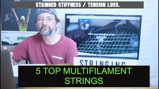 TOP 5 MULTIFILAMENT STRINGS [upl. by Bouley]