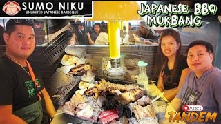 UNLIMITED JAPANESE BBQ MUKBANG with Onelgamingofficial07 AJACK IN TANDEM mukbang yakiniku [upl. by Madi563]