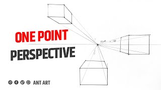 One Point Perspective Drawing for Beginners [upl. by Bernj]