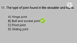 human physiology and anatomy mcq for chocho [upl. by Kathlin]