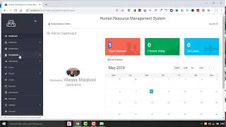 Human Resource Management System in PHP [upl. by Hawthorn]