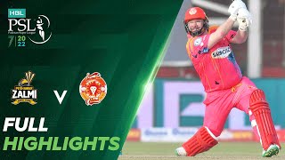 Full Highlights  Peshawar Zalmi vs Islamabad United  Match 5  HBL PSL 7  ML2T [upl. by Hijoung]