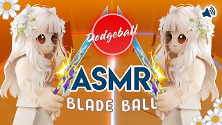 Roblox BLADE BALL with Dodgeball Game Mode CLICKY Keyboard ASMR [upl. by Eisor306]