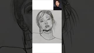 StepbyStep Loomis Method Portrait Drawing Tutorial Pencil Sketch of a Girl [upl. by Stark]