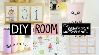 DIY Room Decor amp Organization For 2017  EASY amp INEXPENSIVE Ideas [upl. by Icyaj]