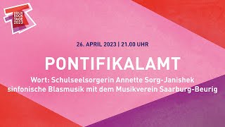 LIVE HeiligRockTage 2023  Pontifikalamt mit Queer im Bistum Trier  live aus dem Trierer Dom [upl. by Alemaj]