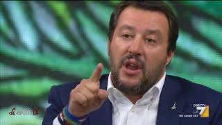 Lintervista a Matteo Salvini su immigrazione e violenze [upl. by Edorej386]