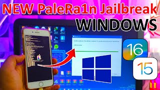 NEW PaleRa1n Jailbreak Windows GUI For iOS 16611579  Jailbreak iPhoneiPad  Checkm8 Windows [upl. by Sparhawk]